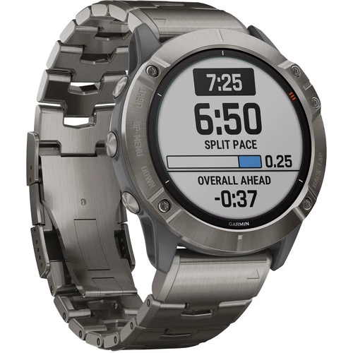 Garmin fenix 6x pro online solar titanium carbon gray